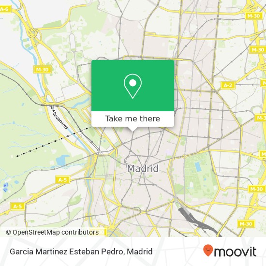 Garcia Martinez Esteban Pedro map