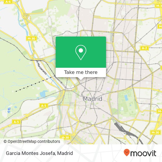 mapa Garcia Montes Josefa