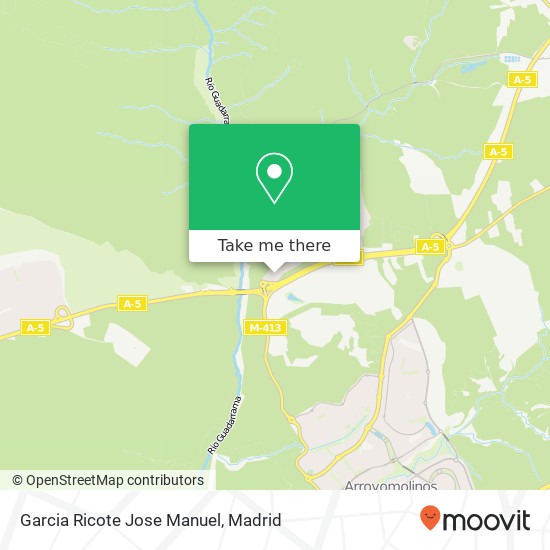 Garcia Ricote Jose Manuel map