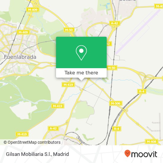 Gilsan Mobiliaria S.l. map