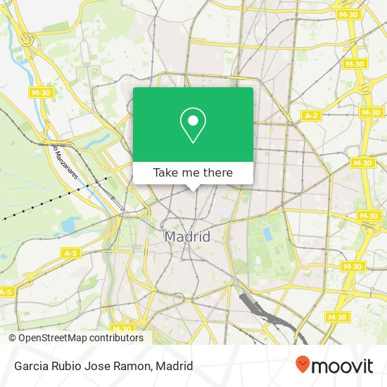 Garcia Rubio Jose Ramon map