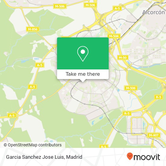 Garcia Sanchez Jose Luis map