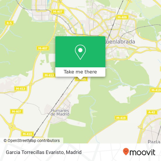 Garcia Torrecillas Evaristo map