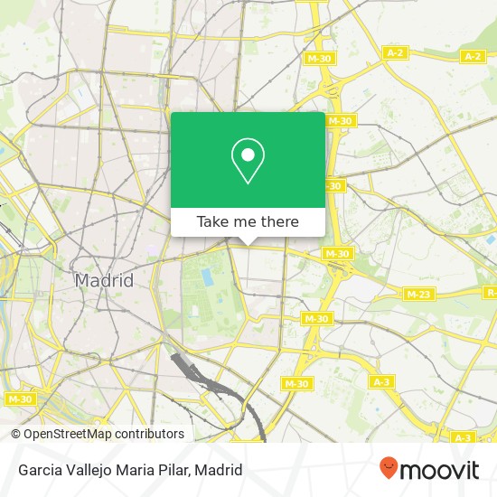 Garcia Vallejo Maria Pilar map