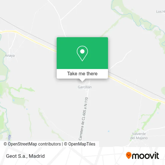Geot S.a. map