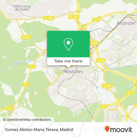 mapa Gomez Alonso Maria Teresa