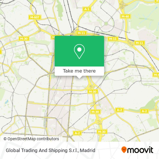 Global Trading And Shipping S.r.l. map