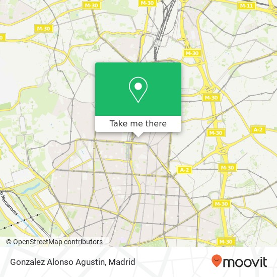 Gonzalez Alonso Agustin map