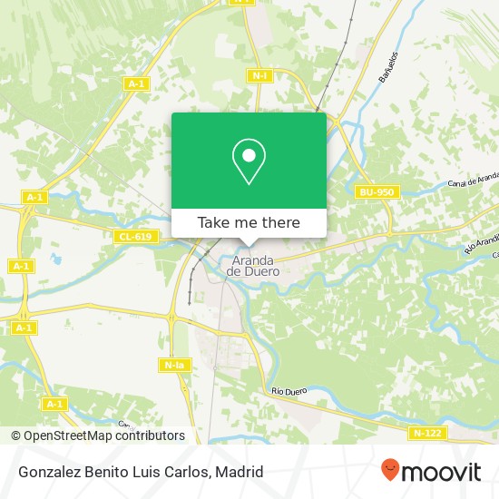 Gonzalez Benito Luis Carlos map