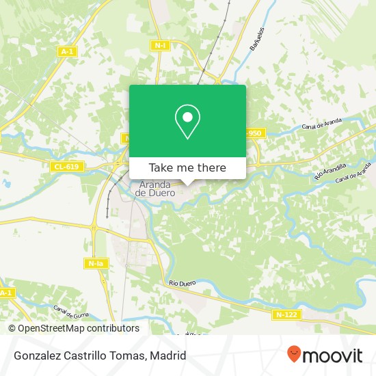 Gonzalez Castrillo Tomas map