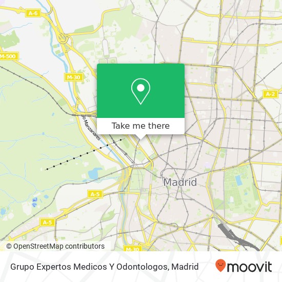 Grupo Expertos Medicos Y Odontologos map