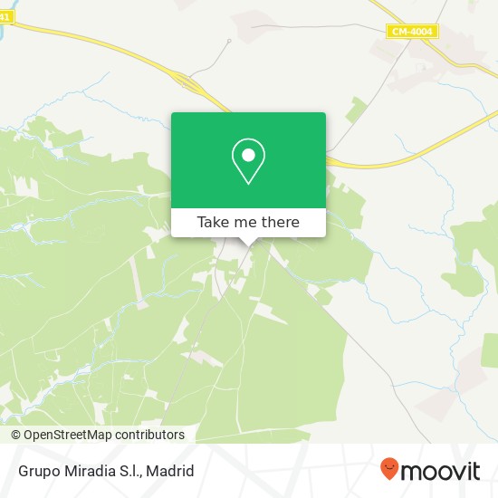 Grupo Miradia S.l. map