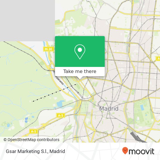 mapa Gsar Marketing S.l.