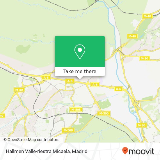 Hallmen Valle-riestra Micaela map