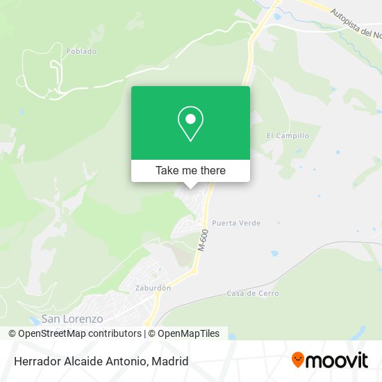 Herrador Alcaide Antonio map