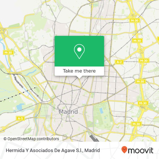 mapa Hermida Y Asociados De Agave S.l.