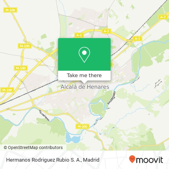 mapa Hermanos Rodriguez Rubio S. A.