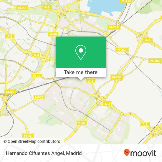 Hernando Cifuentes Angel map