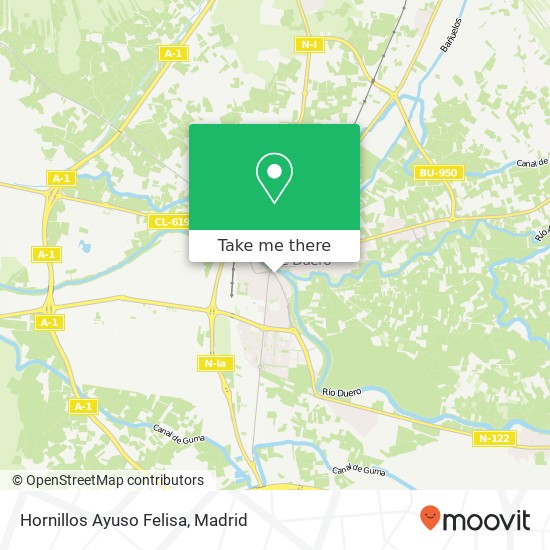 Hornillos Ayuso Felisa map