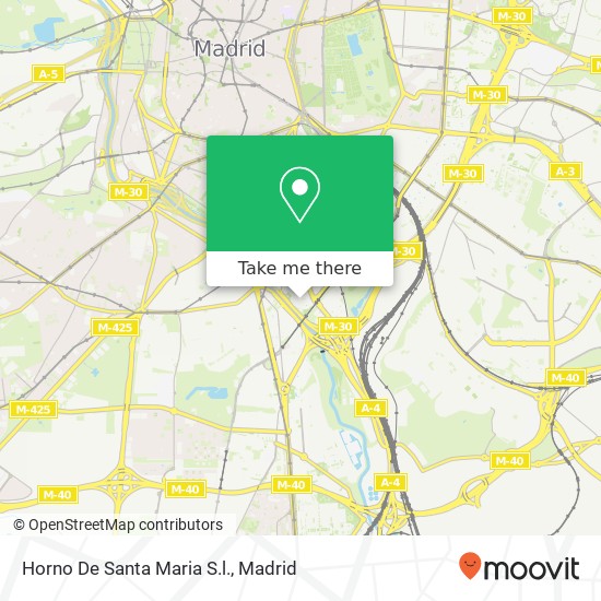 Horno De Santa Maria S.l. map