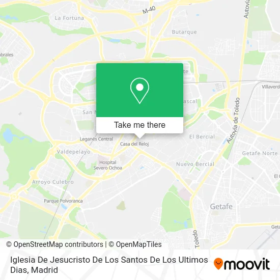 Iglesia De Jesucristo De Los Santos De Los Ultimos Dias map