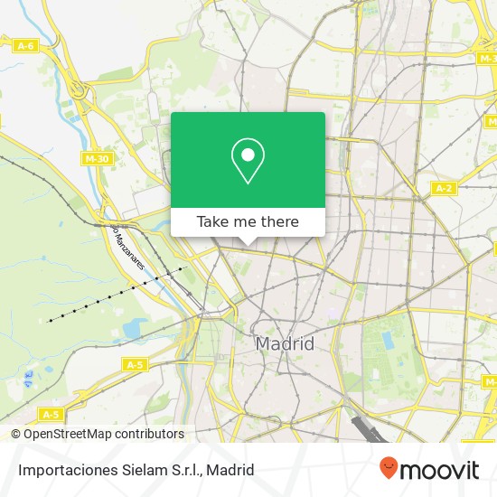 mapa Importaciones Sielam S.r.l.