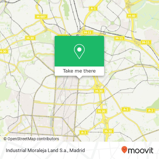 Industrial Moraleja Land S.a. map