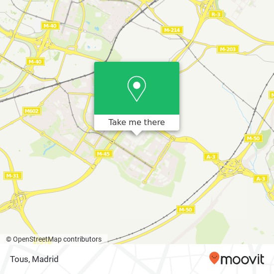 Tous map