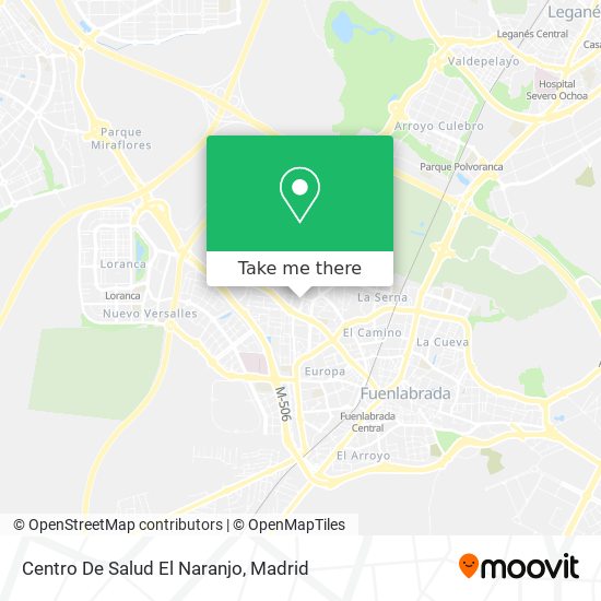 Centro De Salud El Naranjo map