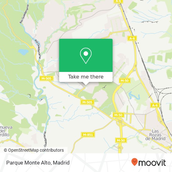 Parque Monte Alto map