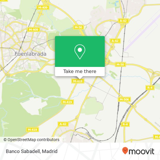 Banco Sabadell map