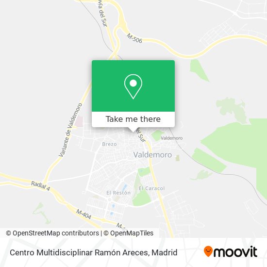 Centro Multidisciplinar Ramón Areces map