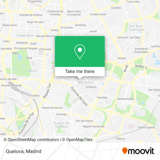 Quelova map