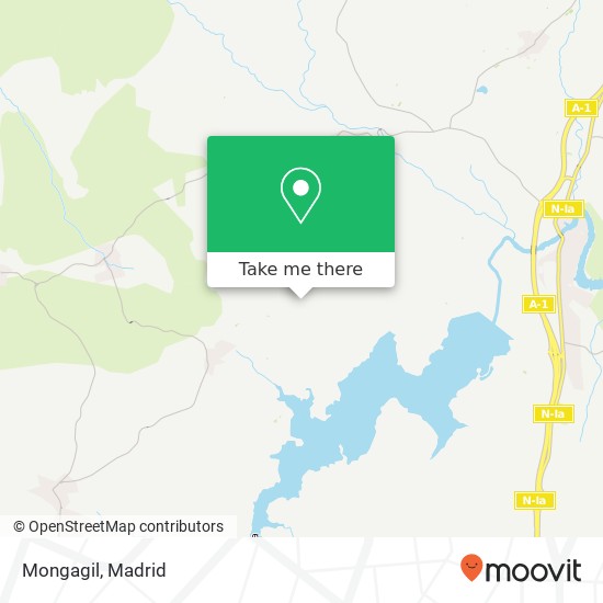 Mongagil map