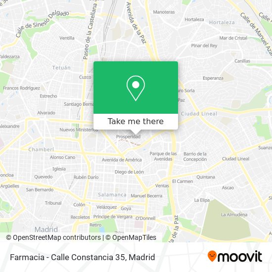 Farmacia - Calle Constancia 35 map