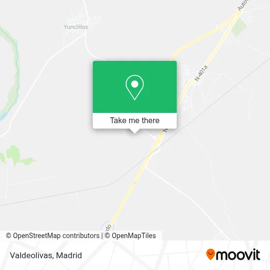 Valdeolivas map