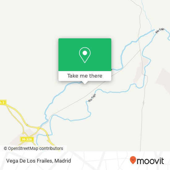 Vega De Los Frailes map