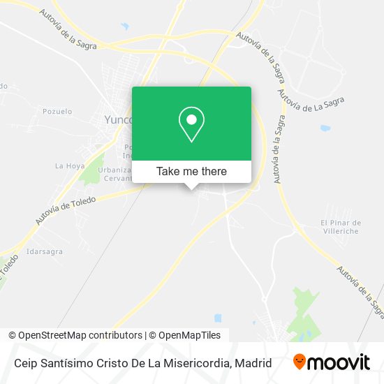 Ceip Santísimo Cristo De La Misericordia map