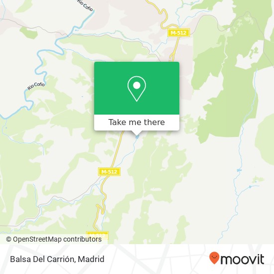 Balsa Del Carrión map