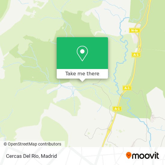 Cercas Del Río map