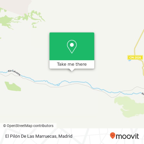 mapa El Pilón De Las Marruecas