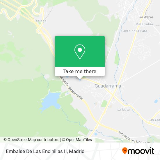 Embalse De Las Encinillas II map