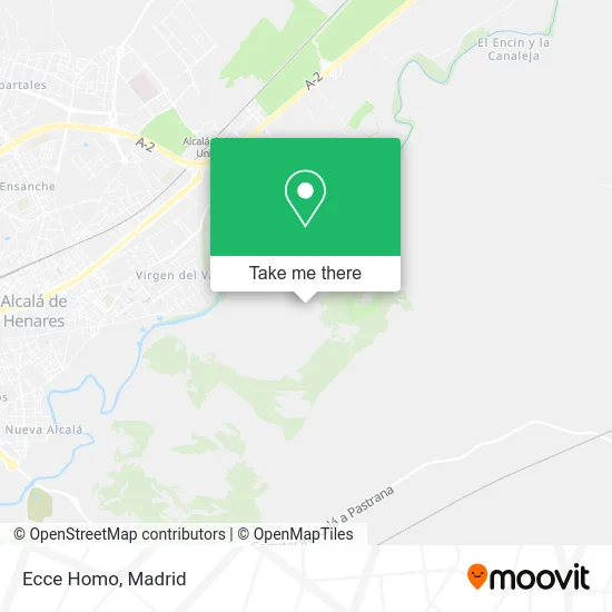 Ecce Homo map