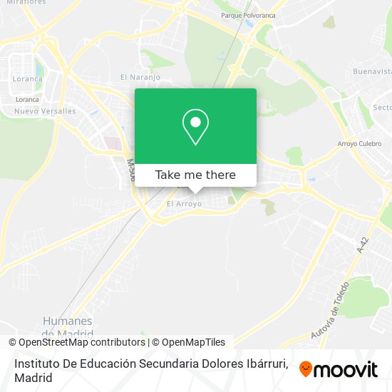 Instituto De Educación Secundaria Dolores Ibárruri map