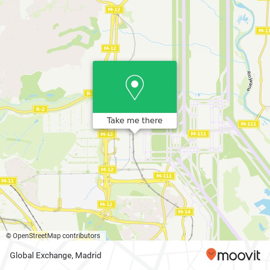 mapa Global Exchange