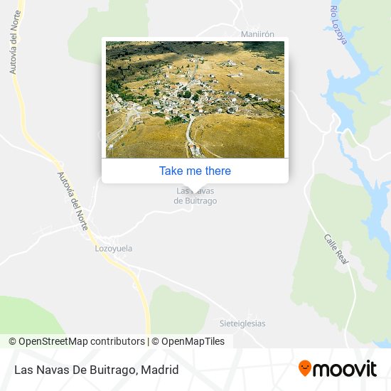 Las Navas De Buitrago map