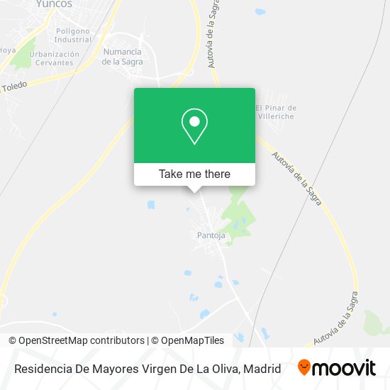 Residencia De Mayores Virgen De La Oliva map