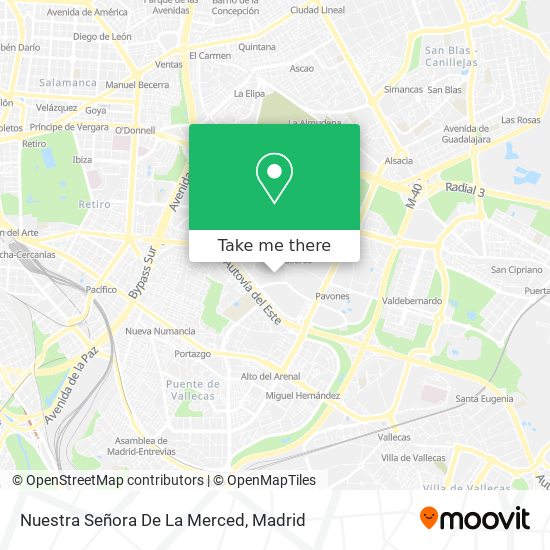 Nuestra Señora De La Merced map