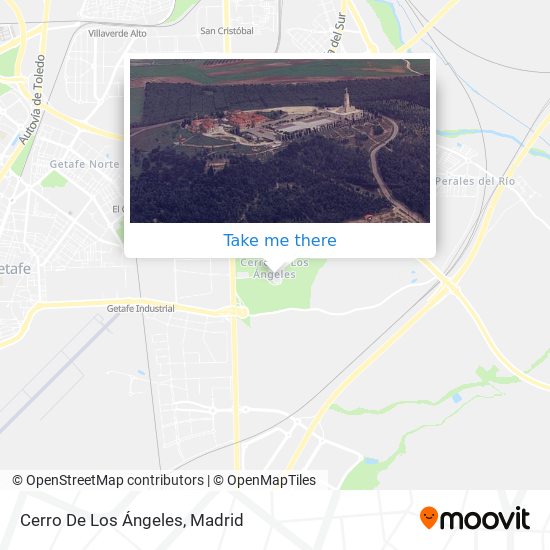 mapa Cerro De Los Ángeles