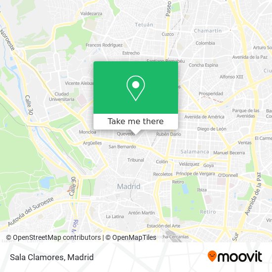 Sala Clamores map